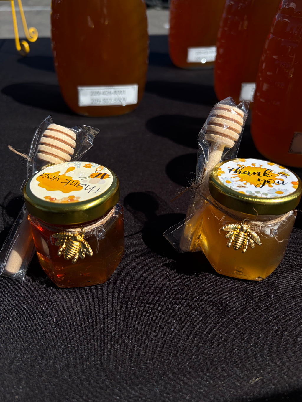 32 oz Wildflower Raw Local Honey Jar