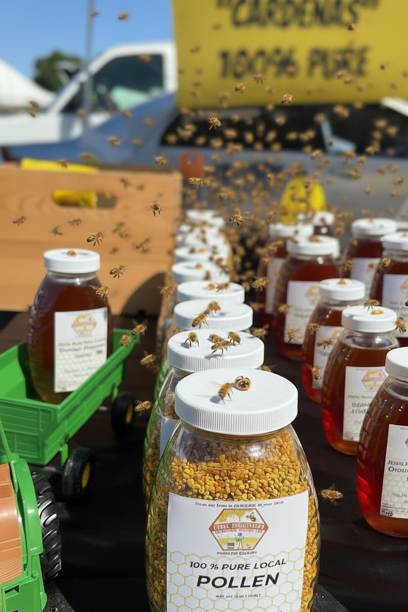 Bee pollen shots