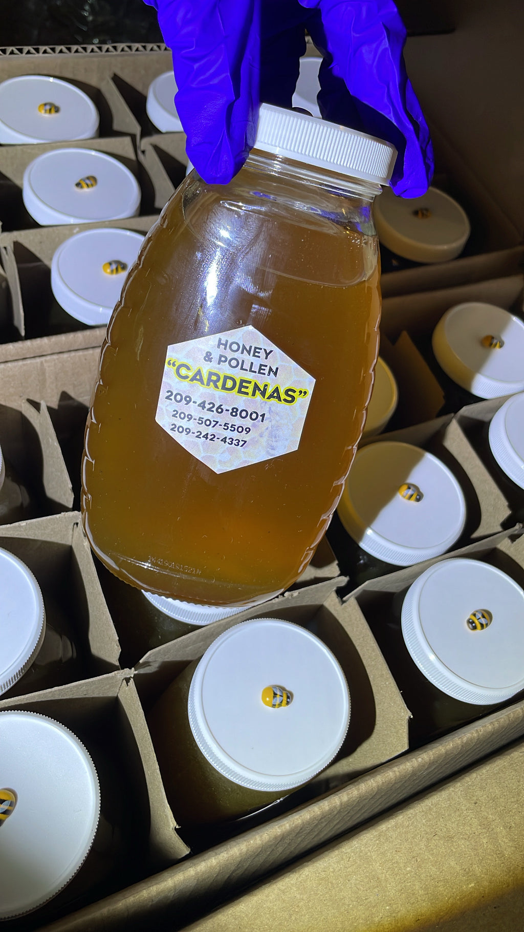 100% pure raw local (northern Cali -209 area) Honey