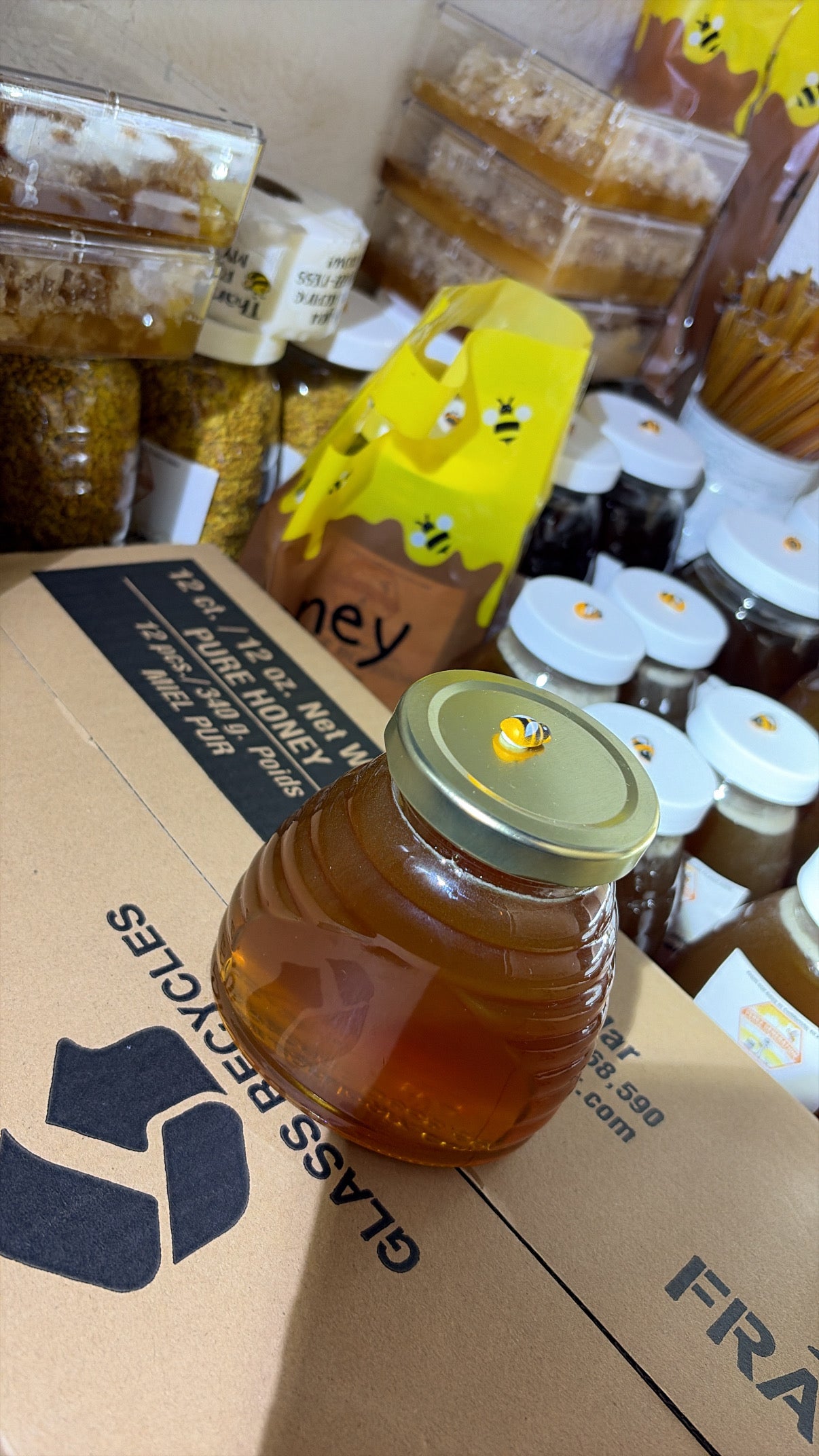Unfiltered Raw Local Honey
