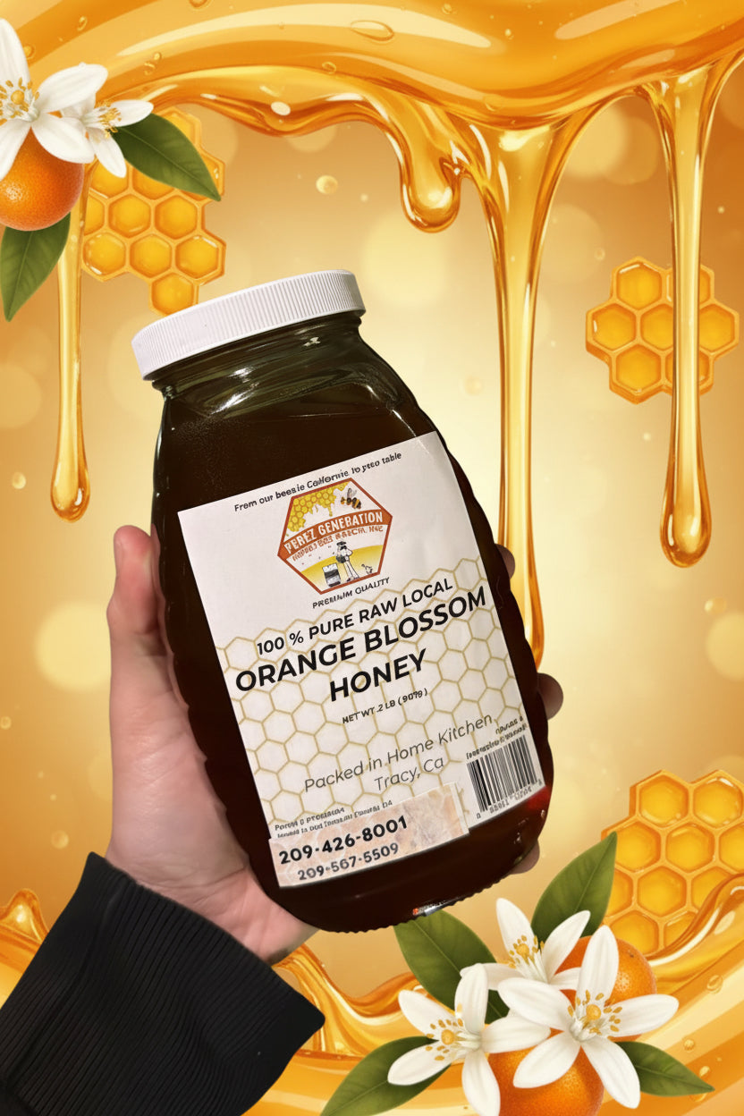 100% pure raw local (northern Cali -209 area) Honey