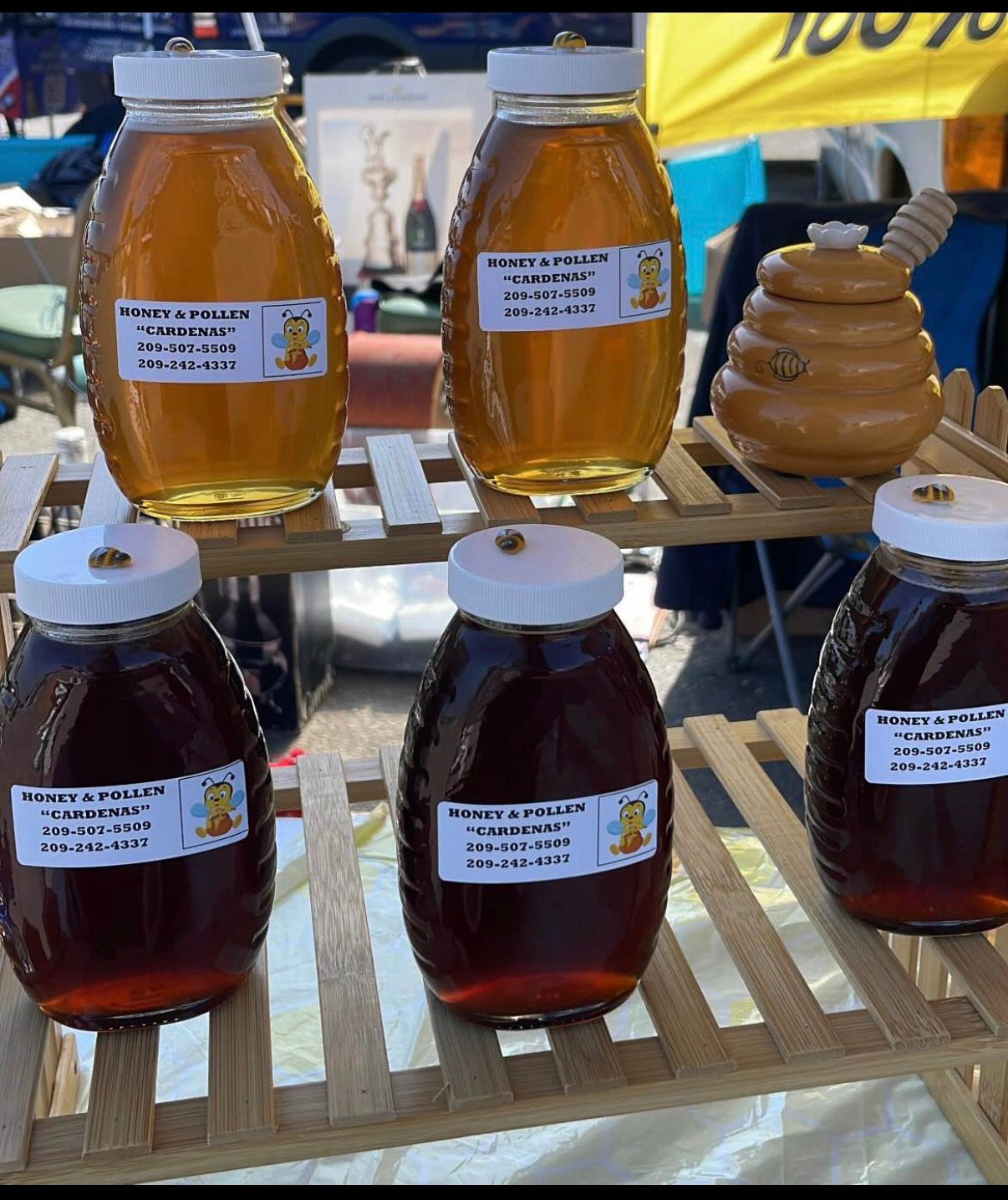 100% Raw local Orange Blossom honey